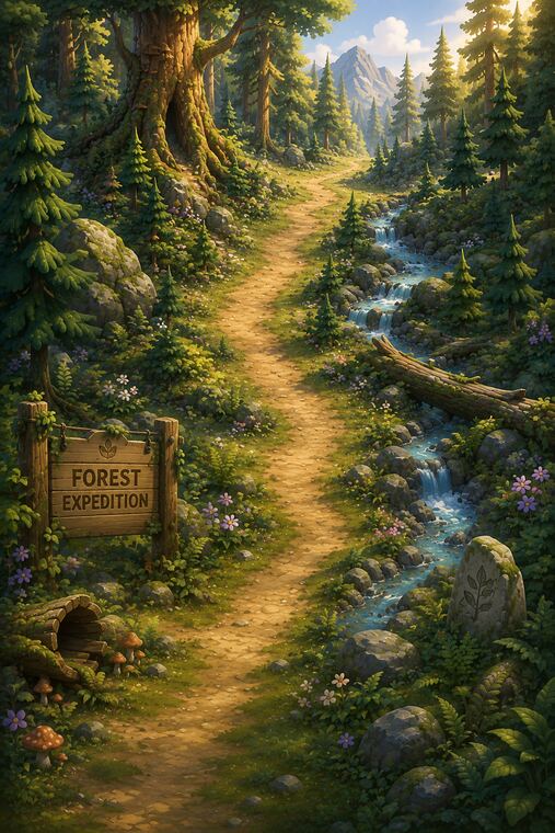 Habitat — a forest expedition